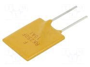 Fuse: PTC polymer; 2.5A; Imax: 40A; THT; reel,tape OPTIFUSE