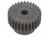 Spur gear; whell width: 30mm; Ø: 48mm; Number of teeth: 30; ZCL 