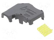Connector: ix Industrial; plug; female; IX; PIN: 10; angled 90° HIROSE