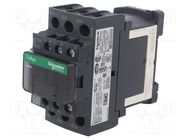Contactor: 3-pole; NO x3; Auxiliary contacts: NO + NC; 24VAC; 38A SCHNEIDER ELECTRIC