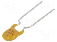 Fuse: PTC polymer; 250mA; Imax: 40A; THT; reel,tape OPTIFUSE