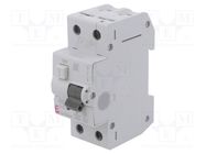 RCBO breaker; Inom: 10A; Ires: 500mA; Poles: 2; 230/400VAC; IP20 ETI POLAM