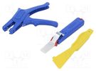 Kit; for stripping wires; 3pcs. WEICON