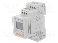 Meter: relay; digital; for DIN rail mounting; LCD; 3 digit; 0÷55°C SELEC