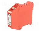 Module: safety relay; CS; 230VAC; for DIN rail mounting; -25÷55°C PIZZATO ELETTRICA