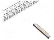 Connector: FFC/FPC; gold flash; SMT; 125V; 1A; PIN: 30; Mat: LCP; ZIF GCT