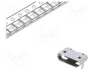 Connector: USB B micro; socket; SMT; PIN: 5; horizontal; USB 2.0 GCT