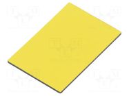 Label; Harmony XB4; white,yellow; 18x27mm SCHNEIDER ELECTRIC