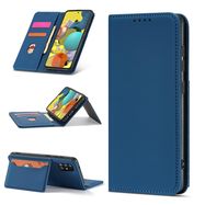 Magnet Card Case for Xiaomi Redmi Note 11 Pro Pouch Card Wallet Card Holder Blue, Hurtel