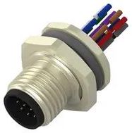 SENSOR CORD, 12P M12 PLUG-FREE END, 7.9"