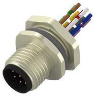 SENSOR CORD, 8P M12 PLUG-FREE END, 7.9"