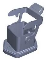 HEAVY DUTY HOUSING, 3A, 1LEVER, BULKHEAD