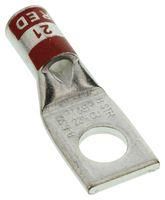 TERMINAL, COMPRESSION LUG, 1/4IN, CRIMP