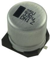 CAP, 100UF, 35V, ALU ELEC, SMD