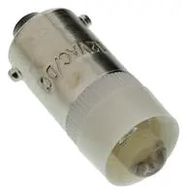 LED BULB, BA9S, WHITE, T-3 1/4