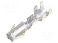Contact; female; .140 MATE-N-LOK; brass; tinned; 0.5÷2mm2; crimped TE Connectivity
