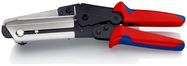 KNIPEX 95 02 21 Vinyl Shears also for cable ducts with multi-component handles burnished 275 mm