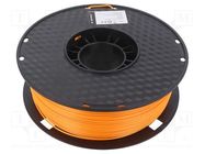 Filament: PLA+; 1.75mm; orange; 195÷235°C; 1kg GEMBIRD