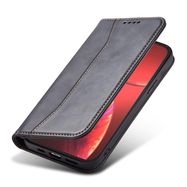 Magnet Fancy Case Case for iPhone 13 Pro Max Pouch Wallet Card Holder Black, Hurtel