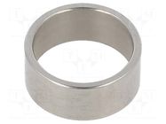 Spacer sleeve; 8mm; cylindrical; stainless steel; Out.diam: 19mm ELESA+GANTER