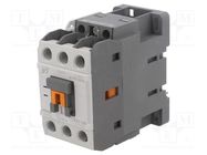 Contactor: 3-pole; NO x3; Auxiliary contacts: NO + NC; 24VAC; 32A LS ELECTRIC