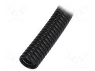 Protective tube; ØBundle : 30mm; polypropylene; black; L: 1m HELLERMANNTYTON