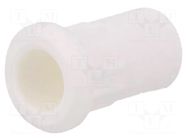Case; 25A; 20.5mm; white; for banana sockets STÄUBLI