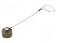 Protection cover; MIL-DTL-38999 Series III; size 13; olive AMPHENOL AIR