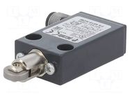 Limit switch; pusher with parallel roller; NO + NC; M12 male PIZZATO ELETTRICA