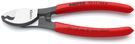 KNIPEX 95 11 165 A Cable Shears plastic coated burnished 165 mm