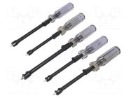 Kit: screwdrivers; Phillips,slot; 5pcs. BETA