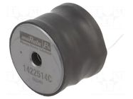 Inductor: wire; THT; 2.2mH; 1.4A; 622mΩ; ±15%; 1400; Ø29.8x21.8mm MURATA