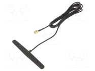 Antenna; ISM,LoRa,RF,SIGFOX,ZigBee; 2.5dBi; glued; 863÷870MHz 2J Antennas