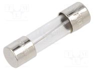 Fuse: fuse; quick blow; 10A; 250VAC; cylindrical,glass; 5x20mm EATON/BUSSMANN