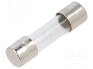Fuse: fuse; 1.25A; 250VAC; quick blow; cylindrical,glass; 5x20mm EATON/BUSSMANN