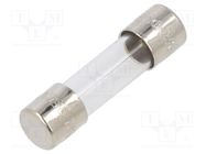 Fuse: fuse; quick blow; 2.5A; 250VAC; cylindrical,glass; 5x20mm EATON/BUSSMANN