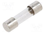 Fuse: fuse; quick blow; 4A; 250VAC; cylindrical,glass; 5x20mm; S500 EATON/BUSSMANN
