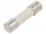 Fuse: fuse; 8A; 250VAC; quick blow; ceramic,cylindrical; 5x20mm EATON/BUSSMANN