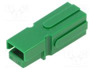 Plug; DC supply; Powerpole®,PP75; hermaphrodite; for cable; green ANDERSON POWER PRODUCTS
