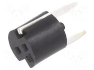 Fuse holder; THT; -40÷85°C; 5A; thermoplastic; UL94V-0; 5.08mm SCHURTER