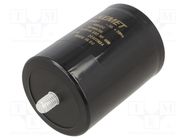 Capacitor: electrolytic; 3300uF; 400VDC; Ø77x105mm; Leads: screw KEMET