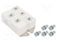 Bridge rectifier: three-phase; Urmax: 1.6kV; If: 100A; Ifsm: 920A YANGJIE TECHNOLOGY