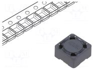 Inductor: wire; SMD; 470uH; 390mA; 2.8Ω; ±20%; 4600; 7.3x7.3x4.55mm MURATA
