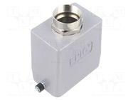 Enclosure for connectors: HDC; size H-B 10; for cable; for latch LAPP