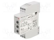 Timer; 0,1s÷100h; SPDT; 250VAC/8A,24VDC/5A; Usup: 12÷240VAC; IP20 CARLO GAVAZZI