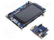 Dev.kit: STM32; base board,TFT display; Add-on connectors: 5 STMicroelectronics