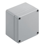 Metal housing, Klippon K (aluminium empty enclosure), Aluminium enclosure, 75 x 80 x 57 mm Weidmuller