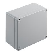 Metal housing, Klippon K (aluminium empty enclosure), Aluminium enclosure, 160 x 160 x 91 mm Weidmuller