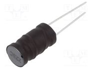 Inductor: wire; THT; 2.2mH; 500mA; 2Ω; ±10%; Ø12x21mm; vertical; 1900 MURATA