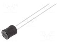 Inductor: wire; THT; 3.3mH; 100mA; 11Ω; ±10%; 2200R; Ø6.5x8.5mm MURATA